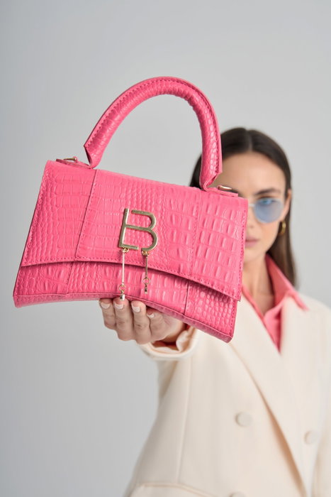 Lucky Bees Bolso de Mano Rosa